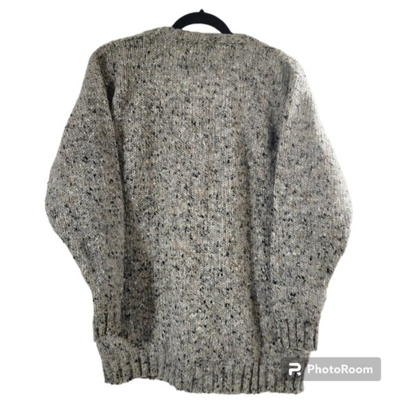 Donegal Button-down wool Cardigan Size 44 EU - Picture 4 of 9